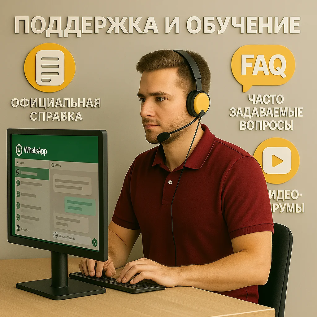 Поддержка ватсап веб на компьютере